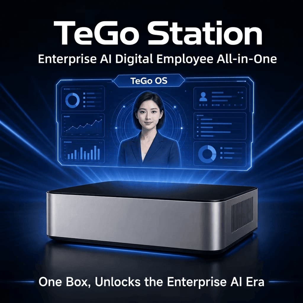 TeGo Station enterprise AI digital employee appliance